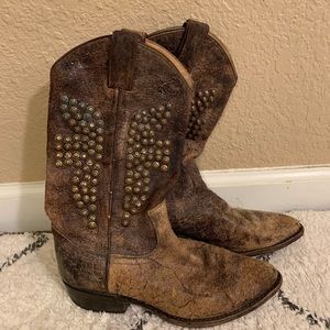 FRYE leather boots